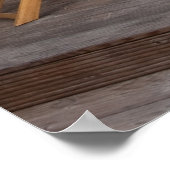 Kleines Restaurant Poster (Ecke)