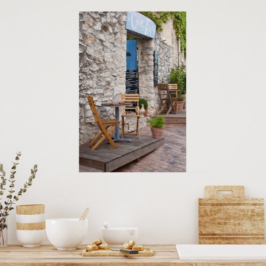 Kleines Restaurant Poster (Küche)