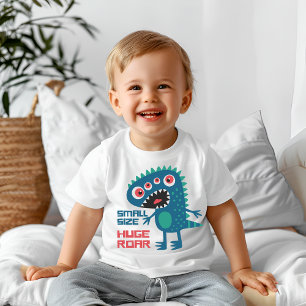 Kleines, riesiges Gebrüll Baby T-shirt