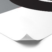 Kleines rotes Auto Poster (Ecke)