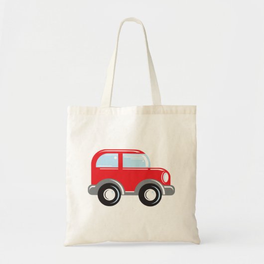 Kleines rotes Auto Tragetasche (Vorne)