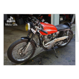 Kleines rotes Motorrad, von Moto Life