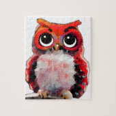 Kleines Rotes Owl Puzzle (Vertikal)