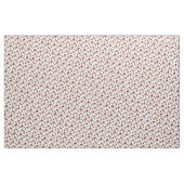 Kleines rotes Vogelfliegen, Sitzen, Stoff (Yard (91,4 cm))