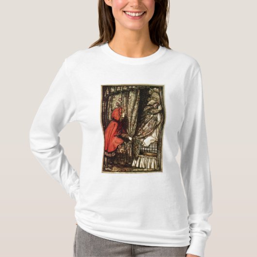 Kleines Rotkäppchen Arthurs Rackham | T-Shirt (Vorderseite)
