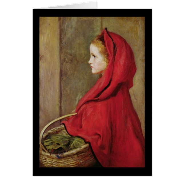 Kleines Rotkäppchen durch John Everett Millais (Vorne)