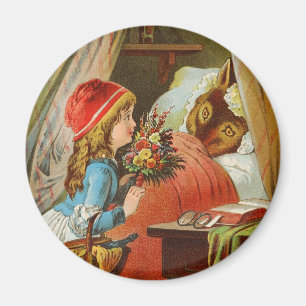 Kleines Rotkäppchen durch Karl Offterdinger Magnet