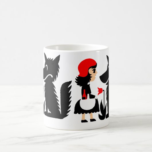 Kleines Rotkäppchen Kaffeetasse (Mittel)