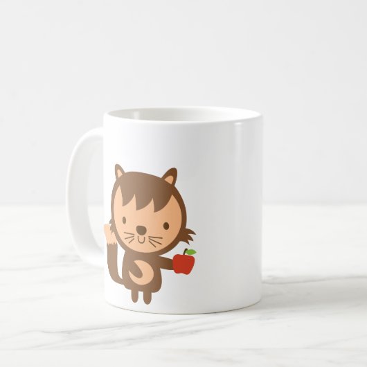 Kleines Rotkäppchen-Mädchen Kaffeetasse (Vorderseite Links)