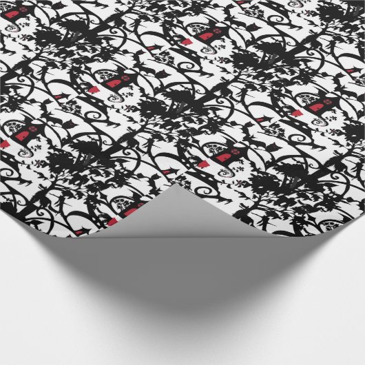 Kleines Rotkäppchen-Packpapier Geschenkpapier (Ecke)