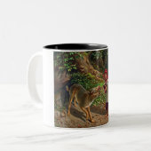 Kleines Rotkäppchen Zweifarbige Tasse (Vorderseite Links)