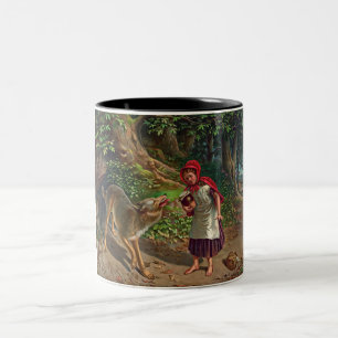 Kleines Rotkäppchen Zweifarbige Tasse