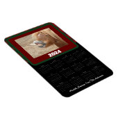 Kleines Schachbrett Karierter Sonnenstrahlen-Kalen Magnet (Rechte Seite)