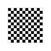 Kleines Schachbrettmuster Gummistempel (Prägung)