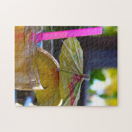 Kleines Schirmtränk Puzzle (Horizontal)