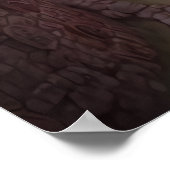 Kleines Schokoladenkuppeldorf | Art der AI Poster (Ecke)