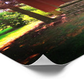 Kleines Schulhaus Poster (Ecke)