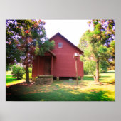 Kleines Schulhaus Poster (Vorne)