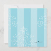 kleines schwarzes Kleid Einladung (Rückseite)