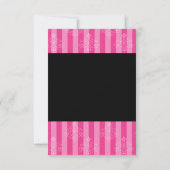 kleines schwarzes Kleid Einladung (Rückseite)