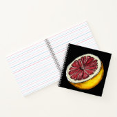 Kleines schwarzes Skizzenbuch Notizblock (Innenseite)