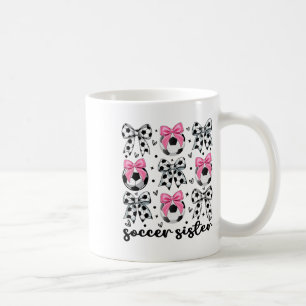 Kleines Schwester-Schwärmerin-Fußball-Schleife Nie Kaffeetasse
