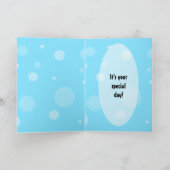 Kleines Seepferd Geburtstagskarte Karte (Innenseite)