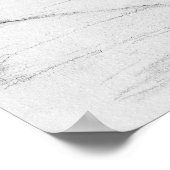 Kleines Segelboot auf Beach Graphite Poster (Ecke)