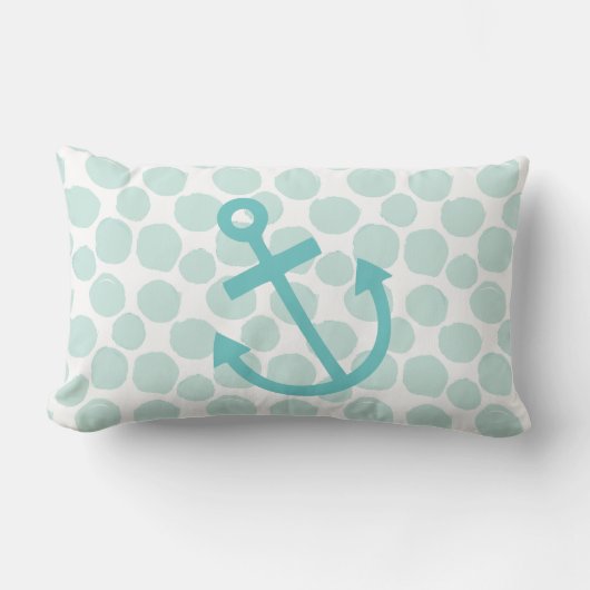 Kleines Skippermuster Lendenkissen (Vorderseite)