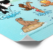 Kleines soCal-Poster Poster (Ecke)