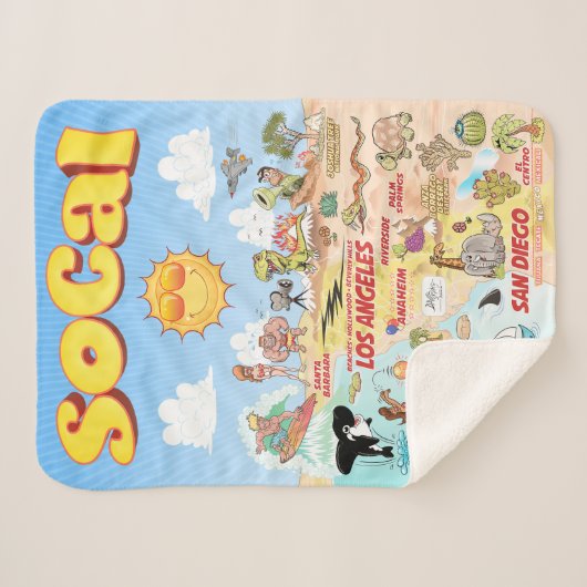 Kleines SoCal Sherpadecke (Vorderseite (Horizontal))