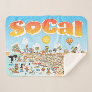 Kleines SoCal Sherpadecke