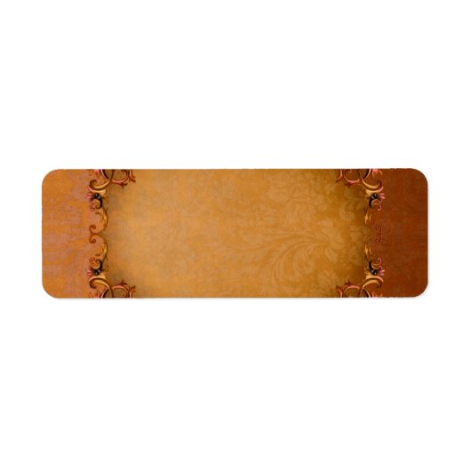 Kleines Sommer-Brocade-Apothekenetikett (Vorne)