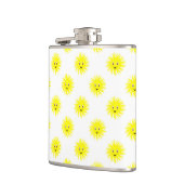 Kleines Sonnenscheinmuster Flachmann (Links)