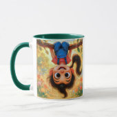 Kleines Spießmädchen Tasse (Links)