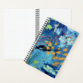 Kleines SpiralNotebook in Blackfish Design Notizblock (Innen)