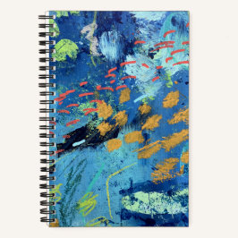 Kleines SpiralNotebook in Blackfish Design Notizblock