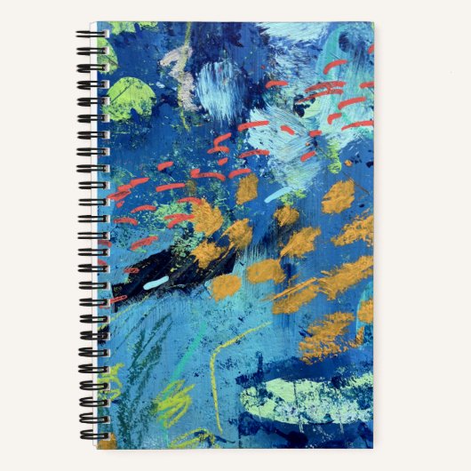 Kleines SpiralNotebook in Blackfish Design Notizblock (Vorderseite)