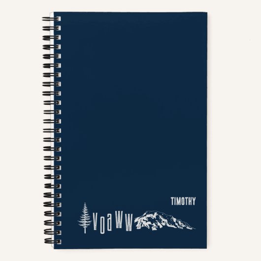 Kleines SpiralNotebook Notizblock (Vorderseite)