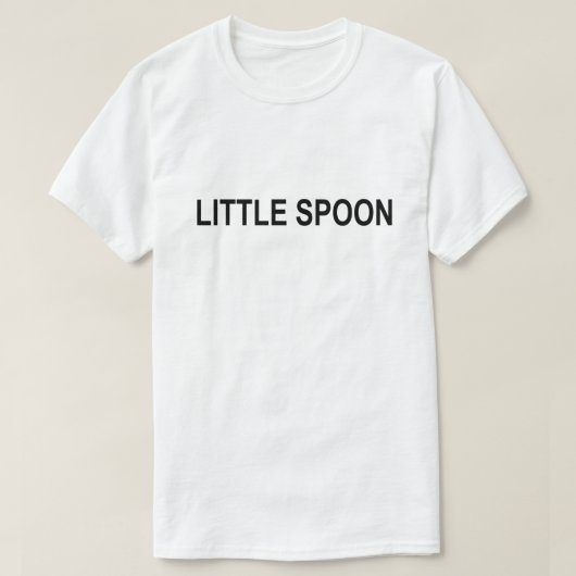 KLEINES SPOON, ZOLLBARES SHIRT (Design vorne)