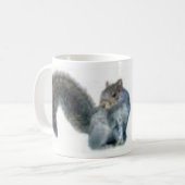 kleines sqirrel, Geruche mögen Kaffee Kaffeetasse (Vorderseite Links)