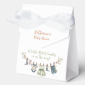 Kleines Stück Country Clothesline Babydusche Geschenkschachtel (Vorderseite)