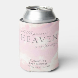 Kleines Stück Heaven Baby Dusche einfach Dosenkühler