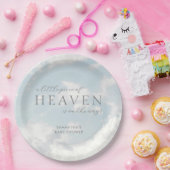 Kleines Stück Heaven Baby Shower Dreamy Pappteller (Party)