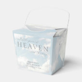 Kleines Stück Heaven Clouds Babydusche Geschenkschachtel (Vorderseite)