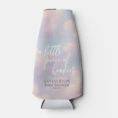 Kleines Stück Heaven Moderne Babydusche Flaschenkühler (Vorderseite)