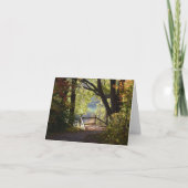 Kleines Stück Himmel - Landschaftsgrußkarte Karte (Vorderseite)