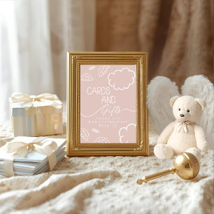 Kleines Stück Himmel Rosa Karten & Geschenke Schil