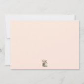 Kleines Stück Land Babydusche Einladung (Rückseite)