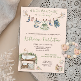 Kleines Stück Land Babydusche Einladung